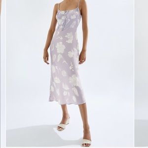 Wilfred bellow dress from aritzia